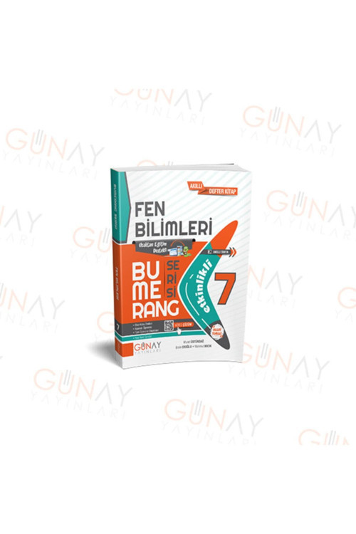 Günay Yayınları 7.Sınıf Bumerang Etkinlikli Fen Bilimleri.