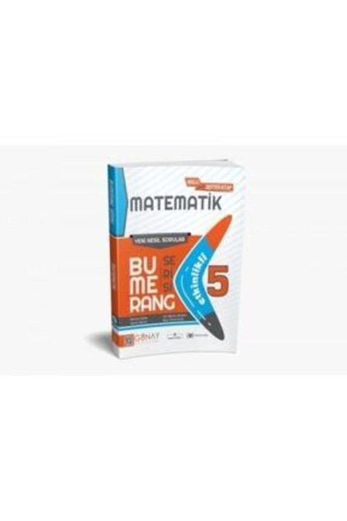 Günay Yayınları Bumerang Serisi 5. Sınıf Matematik Akıllı Defter Kitap