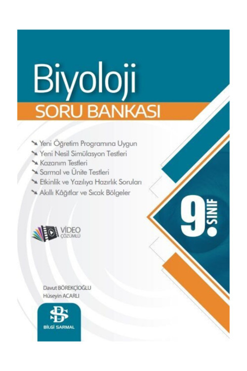 Bilgi Sarmal 9. Sınıf Biyoloji Soru Bankası