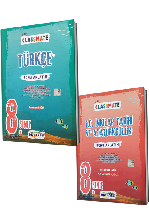 8. Sınıf Classmate Konu Anlatımı Seti Türkçe Ve İnkılap Tarihi