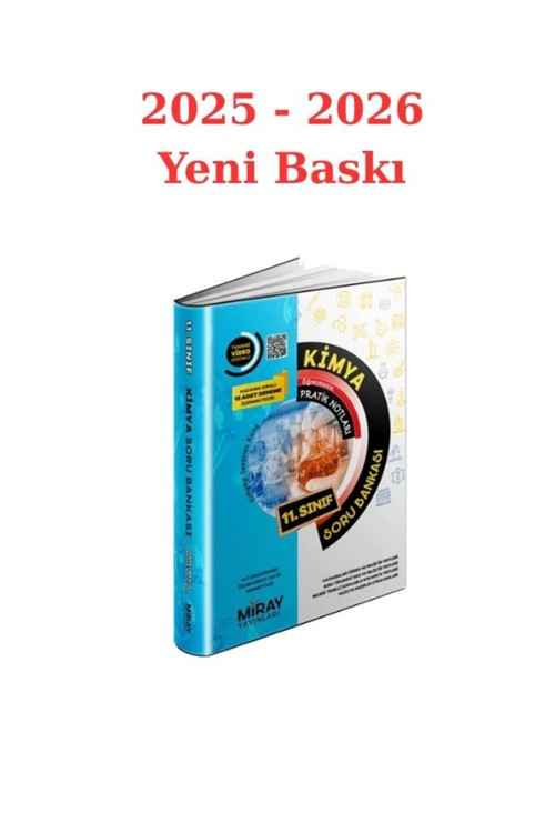 Miray 11. Sınıf Kimya Soru Bankası 2025/26 Yeni Baskı