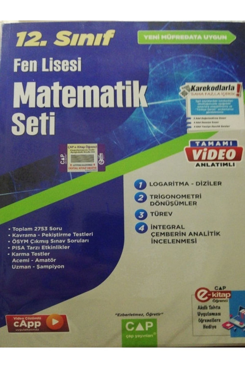 12.Sınıf Set Fen Lisesi Matematik Yeni