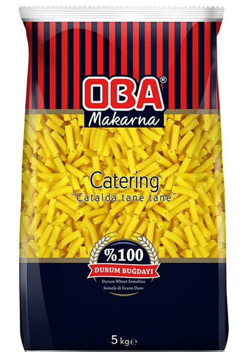 Kalın Kesme Makarna 5KG | Uzun Ömürlü Ekonomik Paket