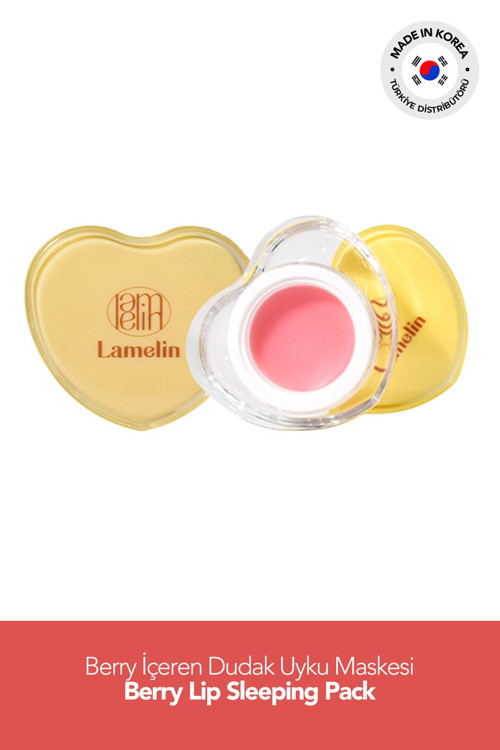 Yoğun Nemlendirici Gece Dudak Maskesi Lip Sleeping Pack Berry