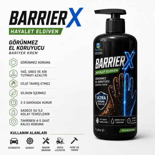Barrierx Hayalet Eldiven – Görünmez El Koruyucu Bariyer Jel Eldiven