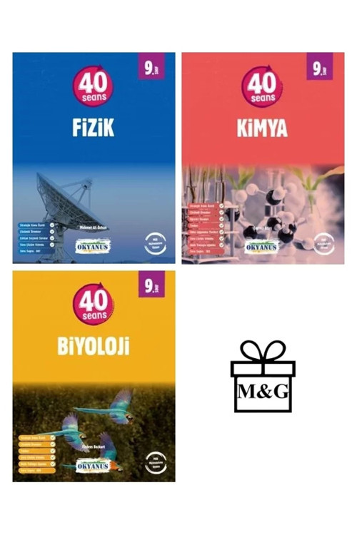 9.Sınıf 40 Seans Fizik Kimya Ve Biyoloji Soru Bankası