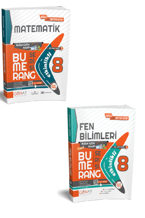 8. Sınıf Bumerang Matematik + Fen Bilimleri Seti