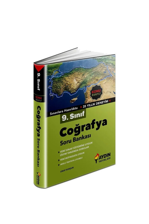 9. Sınıf Coğrafya Konu Özetli Soru Bankası Aydın Lise (Kitapsenin'E Özel Güncel Baskıdır)