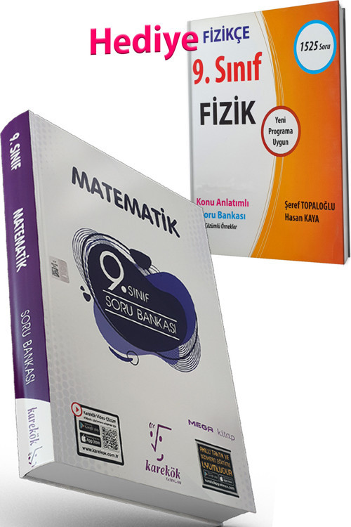 9.Sınıf Karekök Fizik Soru Bankası (Konu Anlatımlı Fizik Hediyeli)
