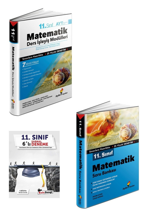 Aydın 11.Sınıf Matematik Konu Anlatımlı+ Soru Bankası Ve Deneme Seti