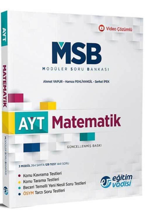 9. Sınıf Matematik Güncel Msb Modüler Soru Bankası Eğitim Vad. 9786051944951
