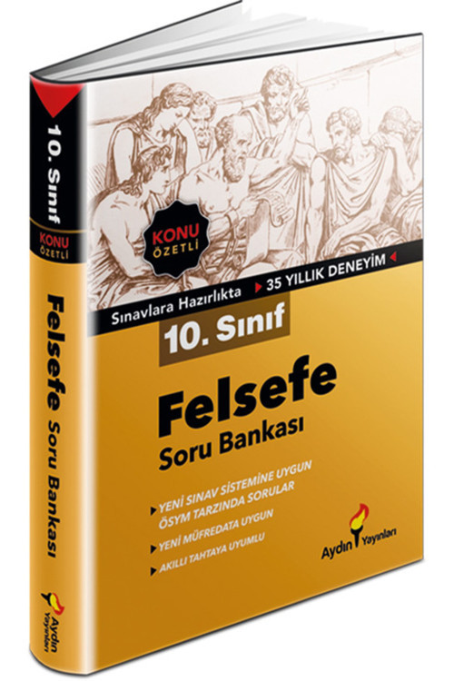 Aydın 10. Sınıf Felsefe Konu Özetli Soru Bankası