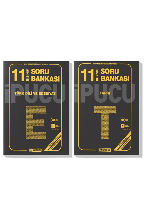 Hız 11. Sınıf Edebiyat Tarih Ipucu Soru Bankası Seti 2023 (2 Kitap)