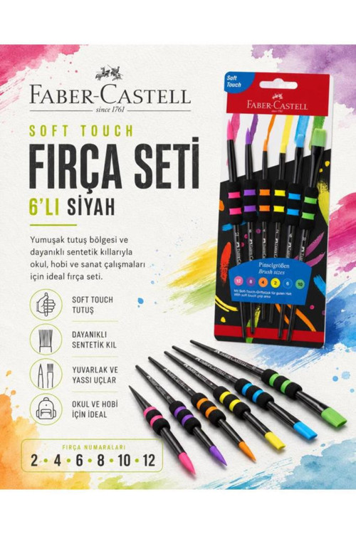 Soft Touch Fırça Seti 6'lı 5600481622000
