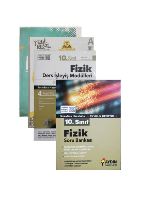 10.Sınıf Fizik 2'Li Set