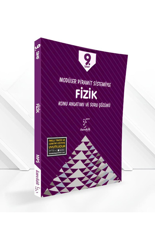 Yeni Bas. Karekök Yayınları Güncel 9.Sınıf Fizik Konu Anlatımlı Çözümlü Soru Mps (Modüler Pirami