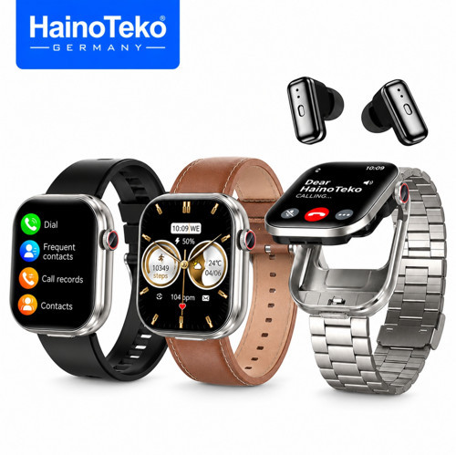 ST-10 Akıllı Saat BUDS Kulaklıklı 1 Kasa 3 Değiştirilebilir Kordon Bluetooth Gümüş Kasa