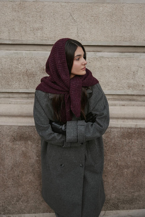 Bandana Atkı Bordo