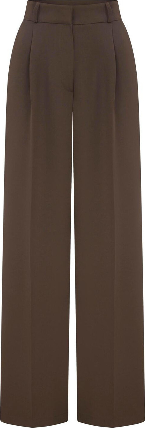 Straight Fit Pantolon Kahverengi
