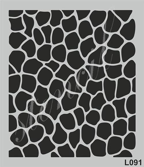 Boyama Şablonu 21x25 cm. L091