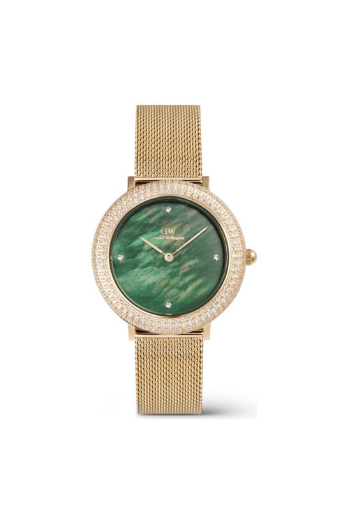 Crystalline Bezel Evergold Green