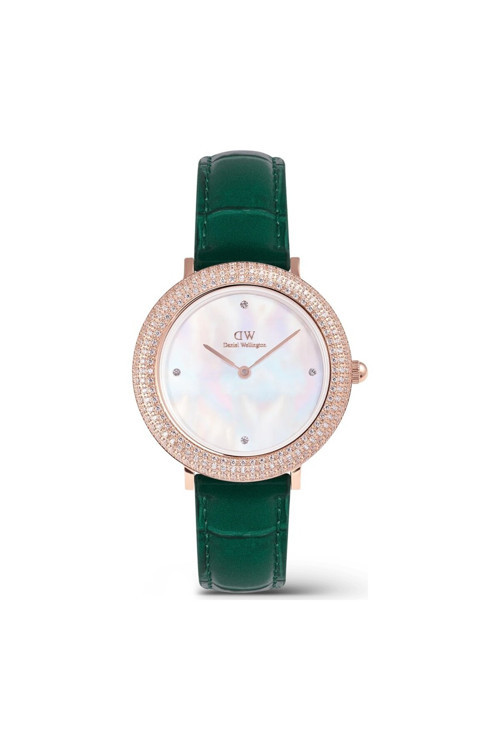 Crystalline Bezel Evergold Green