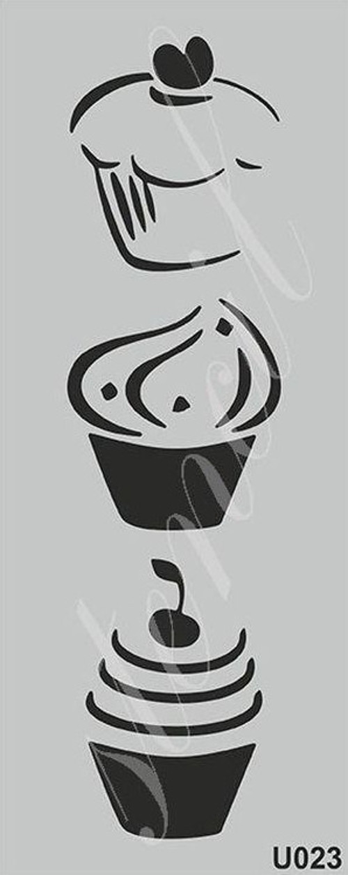 Boyama Şablonu 10x25 cm. U023