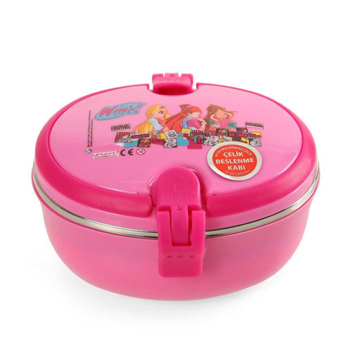 Winx Lisanslı Çelik Sağlıklı Beslenme Kabı - Beslenme Kutusu 61815