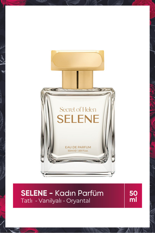 Selene Edp Kadın Parfüm, Oryantal- Baharatlı,Hindistan Cevizi, Yasemin, Gül, Vanilya, Badem, 50Ml