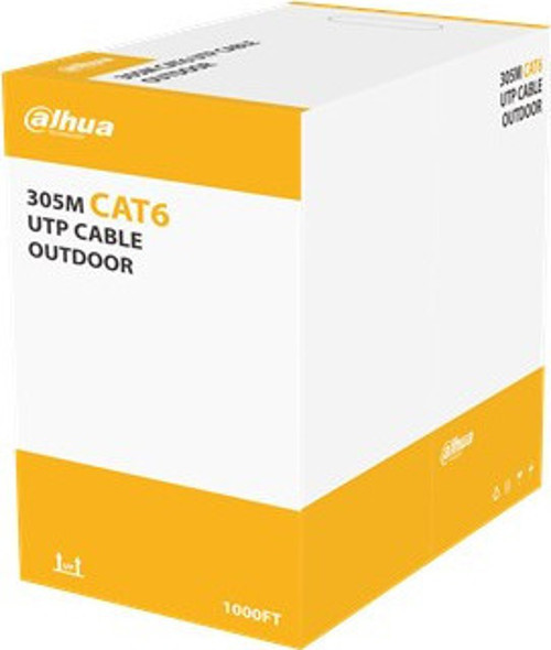 PFM922-6UN- CAT6 305 METRE 23AWG CCA PE OUTDOOR SİYAH RENK KABLO
