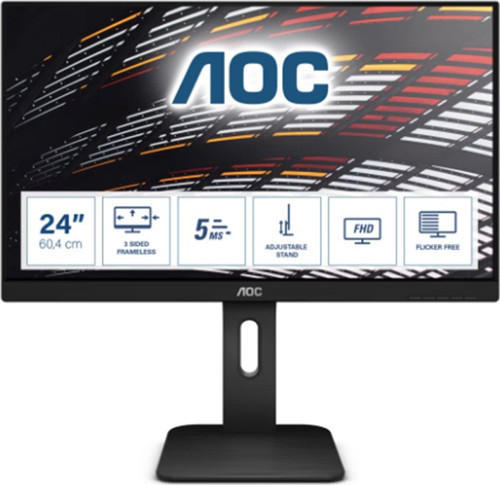 23.8 24P1 IPS 5MS 60MHZ 1XVGA 1XHDMI 1XDP 1XDVI FHD 1920X1080 USB3.0 HOPARLÖR ÇERÇEVESİZ YÜKSEKL