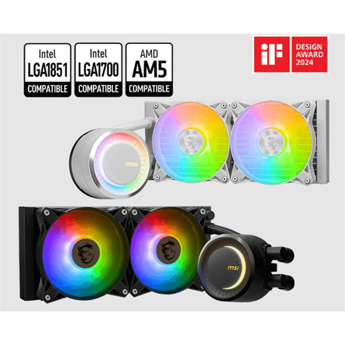 MAG CORELIQUID E240 WHITE 240MM CPU SIVI SOĞUTUCU (LGA1150/1151/1155/1156/1200/1700/1851/AM4/AM5