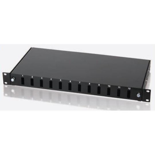 URANIUM PPR12PSCDX 12 PORT F/O SC DX RAL9005 BOŞ PATCH PANEL(10F-SB1U12PSCDX-REA)