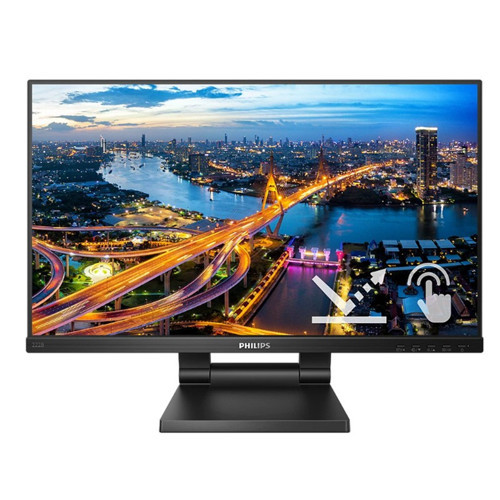 21.5 PHILIPS 222B1TC/00 IPS 4MS 75MHZ 1XVGA 1XHDMI 1XDP 1XUSB 3.2 FHD 1920X1080 HOPARLÖR DOKUNMATİK