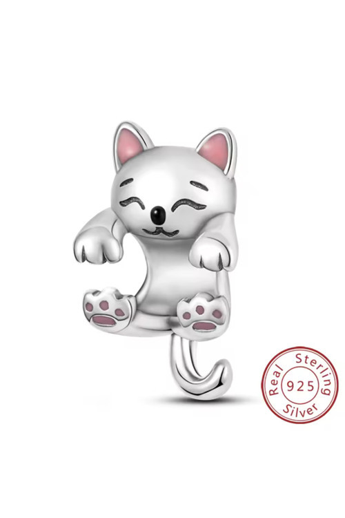 Minik Pembe Temalı Kedi Charm