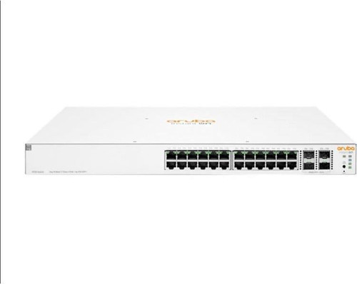 HPE ARUBA ION 1930 JL683B 24 PORT GIGABIT+4X10GB SFP+ UPLINK YÖNETİLEBİLİR 195W POE RACKMOUNT SWITCH