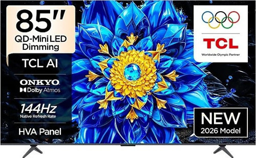 85P8L 85" 216 Ekran Uydu Alıcılı 4K Ultra HD Google Smart QD-MiniLED TV