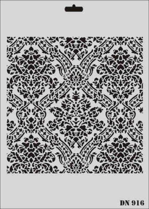 Dantel Stencil Boyama Şablonu 25x35 cm. DN-916