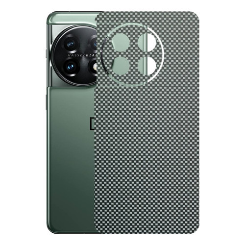 Oneplus 11 ile Uyumlu Fiber Serisi Premium Arka Kapak Kaplama(Kenarlar Yoktur!)