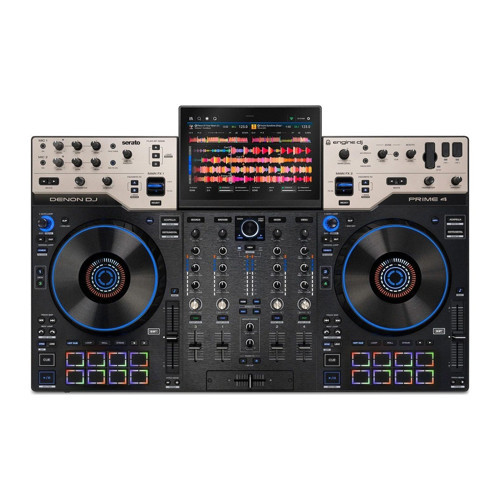 DENON PRIME 4 G2 Üçüncü Nesil Profesyonel 4-Kanal DJ Controller, Standalone Player, Engine Prime Sistemi