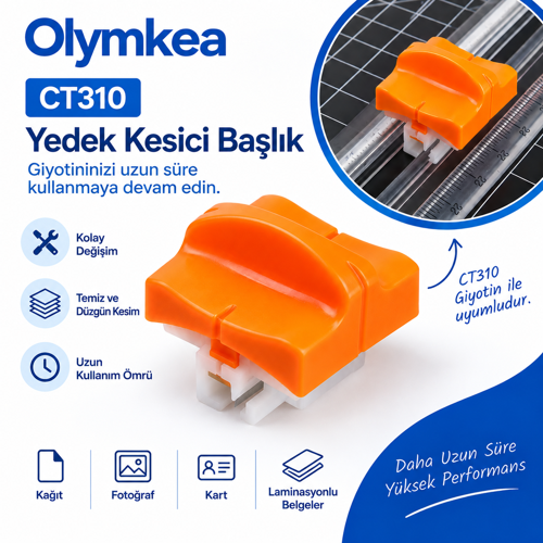 CT310 Yedek Kesici Başlık – Giyotin Yedek Bıçak