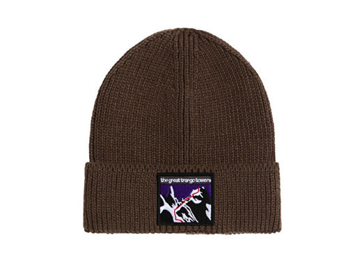 TNF LOGO BOX CUFFED BEANIE Bere NF0A8CHEWB41 Kahverengi