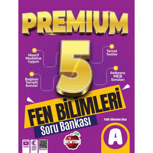 Newton 5. Sınıf Premium A Fen Bilimleri Soru Bankası Yeni