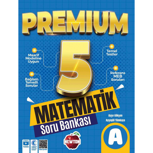 Newton 5. Sınıf Premium A Matematik Soru Bankası Yeni