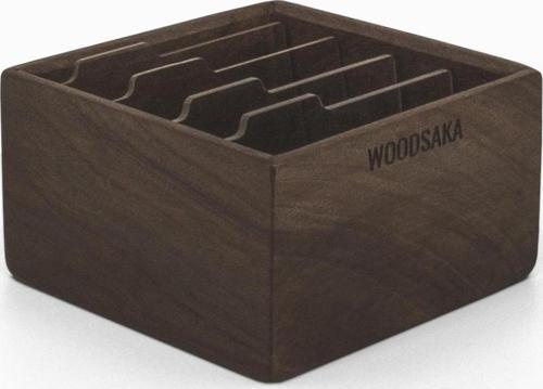 Gobi - Kartvizit Organizer - Küçük - Ceviz - WOODSAKA