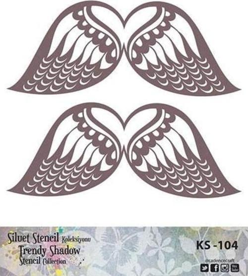 Siluet (Kenarsız) Stencil KS-104