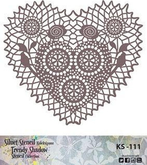 Siluet (Kenarsız) Stencil KS-111
