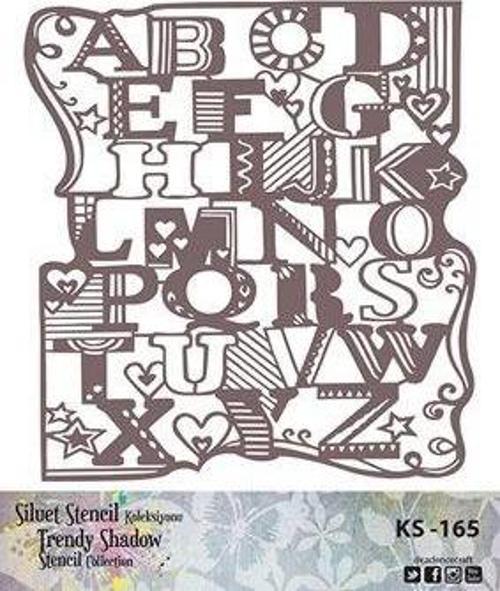 Siluet (Kenarsız) Stencil KS-165