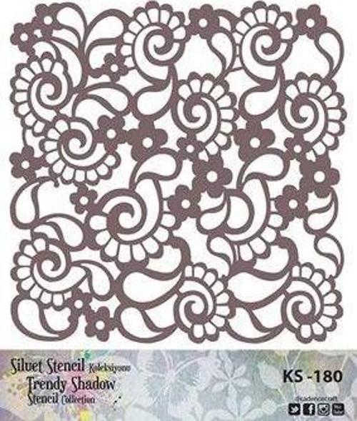Siluet (Kenarsız) Stencil KS-180