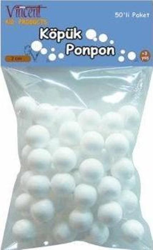 Foam Ball - Köpük Top 2 cm. 50 Adet